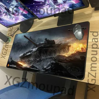 XGZ Large Game Mouse Pad Black Lock Edge World of Tanks Computer Table Mat Rubber Stripe Non-slip Custom Couple Coasters
XGZ Large Game Mouse Pad Black Lock Edge World of Tanks Computer Table Mat Rubber Stripe Non-slip Custom Couple Coasters
