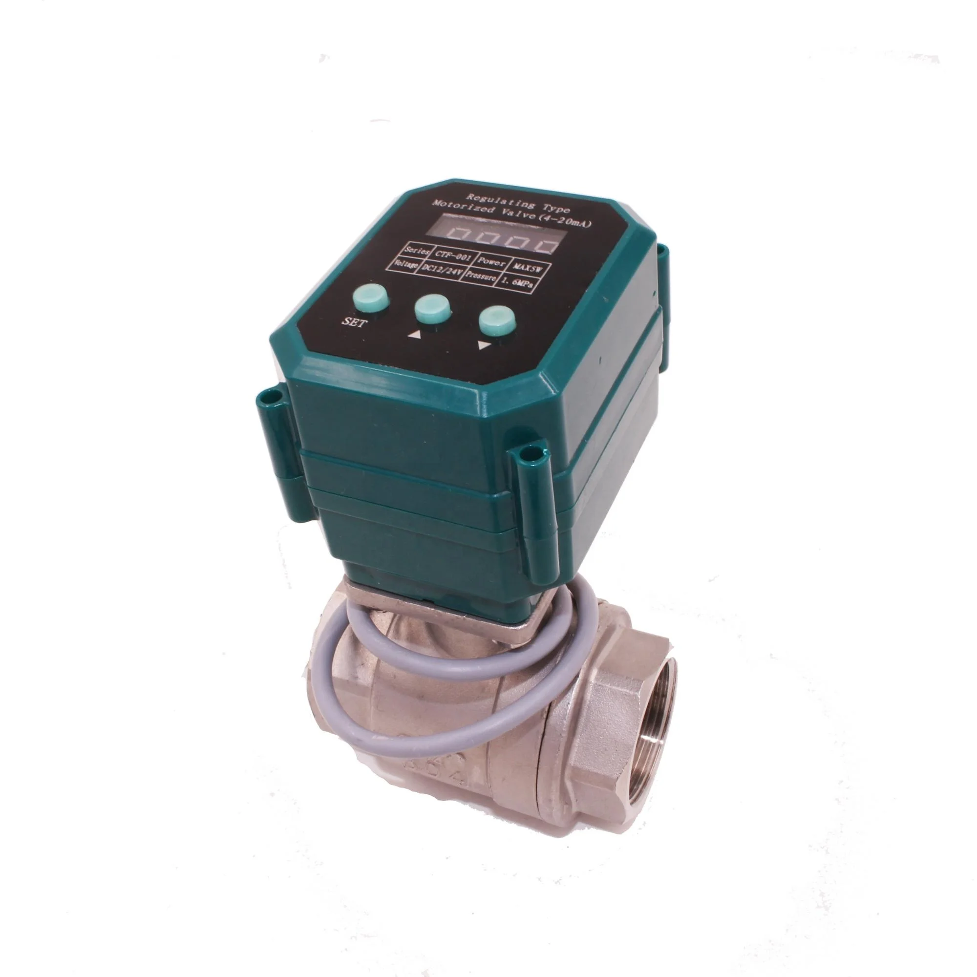 Hot sale products 4-20ma control valve dn32 dn50 dn40 output analog sensor 2 way motorized water level flow control valve
Hot sale products 4-20ma control valve dn32 dn50 dn40 output analog sensor 2 way motorized water level flow control valve