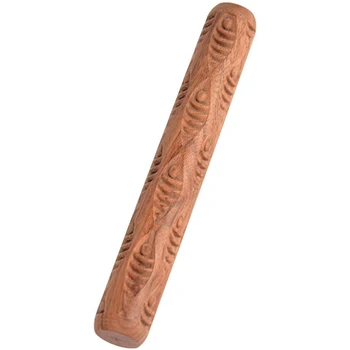 Wood Hand Rollers for Clay Stamp Clay Pattern Roller Ceramic Tools Carved Texture Printing Mud Rolling Embossed Pattern(Fish)
Wood Hand Rollers for Clay Stamp Clay Pattern Roller Ceramic Tools Carved Texture Printing Mud Rolling Embossed Pattern(Fish)