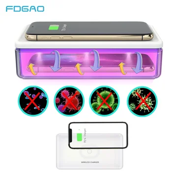 UV Multifunctional Sterilizing Box For Mobile phone Sterilizing Cosmetics Disinfection box Wireless fast charger Cleaning Tools
UV Multifunctional Sterilizing Box For Mobile phone Sterilizing Cosmetics Disinfection box Wireless fast charger Cleaning Tools