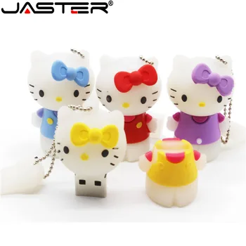 JASTER hello kitty Cartoon USB drive Flash Drive 4GB 16GB 32GB 64GB USB2.0 Memory Stick fashion gift
JASTER hello kitty Cartoon USB drive Flash Drive 4GB 16GB 32GB 64GB USB2.0 Memory Stick fashion gift