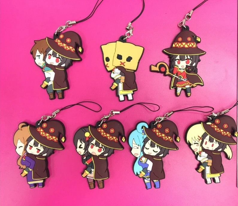 Kono Subarashii Sekai ni Shukufuku o Божье благословение в этом чудесном мире Megumin фигурка брелок