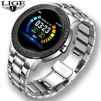 LIGE Smart Watch Men IP68 Waterproof Sport Watch Call reminder Alarm reminder Heart Rate Smartwatch For Huawei Xiaomi IOS Phone
LIGE Smart Watch Men IP68 Waterproof Sport Watch Call reminder Alarm reminder Heart Rate Smartwatch For Huawei Xiaomi IOS Phone