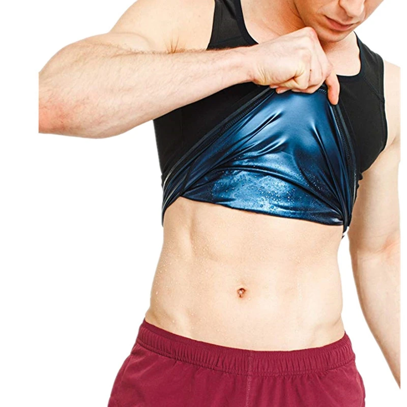 Sauna Vest Premium Workout Tank Top Sweat Shaper Polymer for Slimming Weight Loss Fitness Men's XXL/XXXL
Sauna Vest Premium Workout Tank Top Sweat Shaper Polymer for Slimming Weight Loss Fitness Men's XXL/XXXL
