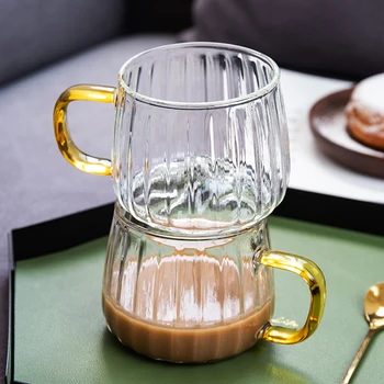 mugs coffee cups With Golden handle Heat-resistant Thicken mug Can be used in a microwave
mugs coffee cups With Golden handle Heat-resistant Thicken mug Can be used in a microwave