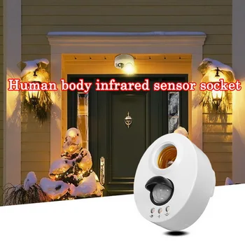 Infrared Holder Switch Motion PIR Sensor Ceiling Lamp Head Adjustable Delay Wall Light Lamp Holder Switch Light Base 110-250V
Infrared Holder Switch Motion PIR Sensor Ceiling Lamp Head Adjustable Delay Wall Light Lamp Holder Switch Light Base 110-250V