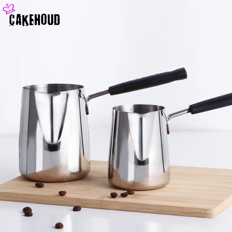 Stainless Steel European Mocha Coffee Pot Cheese Chocolate Melting Pot Turkish Coffee Machine Portable Single Handle Hand Pot
Stainless Steel European Mocha Coffee Pot Cheese Chocolate Melting Pot Turkish Coffee Machine Portable Single Handle Hand Pot