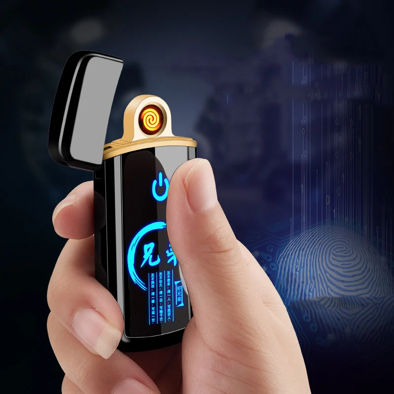 USB Charging Electronic Lighter Touch Sensor Switch Tungsten Filament Double Side Cigarette Lighter LED Screen Cigarette Lighter
USB Charging Electronic Lighter Touch Sensor Switch Tungsten Filament Double Side Cigarette Lighter LED Screen Cigarette Lighter