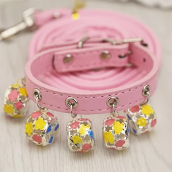 Collar traction rope hollow bell pet supplies traction rope for small medium dogs
Collar traction rope hollow bell pet supplies traction rope for small medium dogs