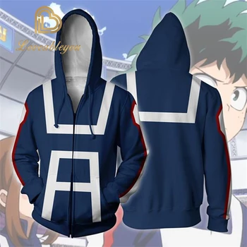 3D Printed My Hero Academia Zipper Hoodie Men Women No Hero Academia All Might Cosplay Costume Sweatshirt School Uniform Jackets
3D Printed My Hero Academia Zipper Hoodie Men Women No Hero Academia All Might Cosplay Costume Sweatshirt School Uniform Jackets
