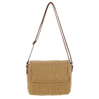 ZZSLHL Vintage Handmade Straw Handbag for Women Summer Beach Tote Woven Casual Shoulder Bags Bohemia Knitted Straw Bag
ZZSLHL Vintage Handmade Straw Handbag for Women Summer Beach Tote Woven Casual Shoulder Bags Bohemia Knitted Straw Bag