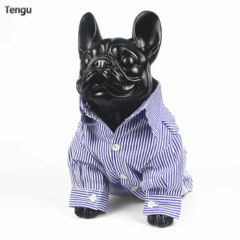 Spring and summer pet blue shirt clothes sleeves striped fashion short-sleeved French bulldog T-shirt Chihuahua shirt for cats
Spring and summer pet blue shirt clothes sleeves striped fashion short-sleeved French bulldog T-shirt Chihuahua shirt for cats