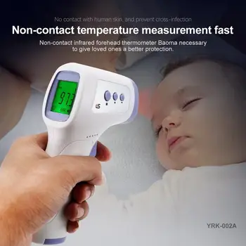 YRK-002A Non-contact Infrared Thermometer Handheld Infrared Thermometer High Precision Measures Body Temperature
YRK-002A Non-contact Infrared Thermometer Handheld Infrared Thermometer High Precision Measures Body Temperature