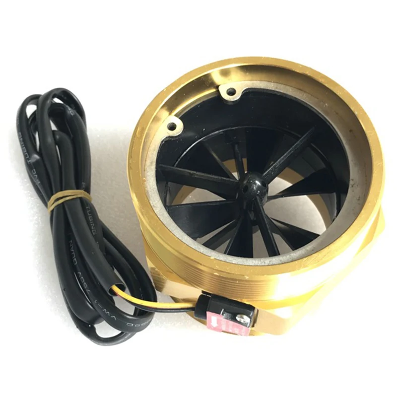 3 Inch Flow Sensor Turbine Flow Meter Counter Hall Sensor Meter