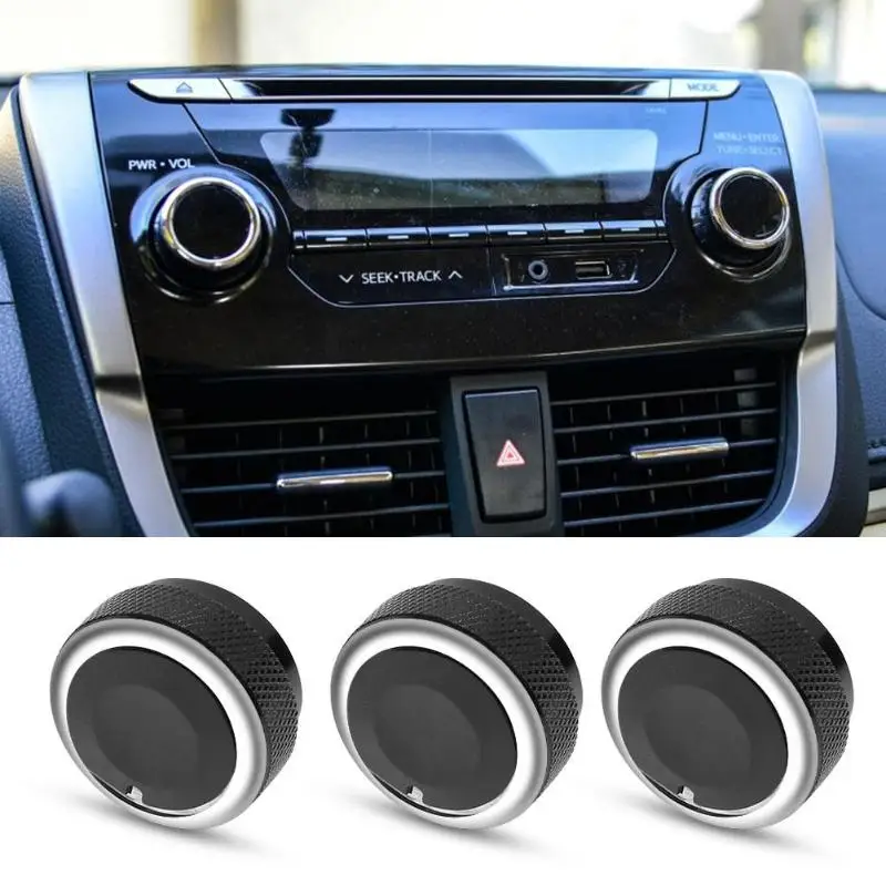 3Pcs Car Air Conditioner Auto A/C Heat Control Switch Button Knobs for Toyota Tacoma Vios 2002-2014
3Pcs Car Air Conditioner Auto A/C Heat Control Switch Button Knobs for Toyota Tacoma Vios 2002-2014