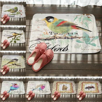 Vintage Bird Tree World Doormat for Entrance Door Microfiber Rugs In The Hallway Anti-slip Bedroom Carpets Kitchen Mats 
Vintage Bird Tree World Doormat for Entrance Door Microfiber Rugs In The Hallway Anti-slip Bedroom Carpets Kitchen Mats