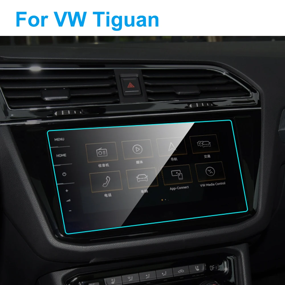 9 2 дюймовый автомобильный протектор экрана GPS навигации для Tiguan / VW II GTE Allspace Discover