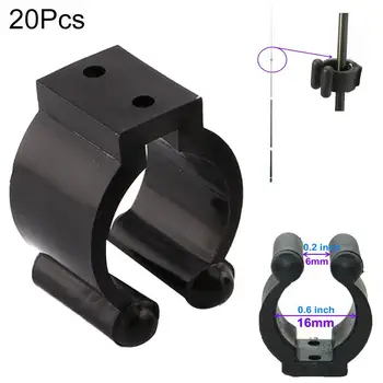 20Pcs Fishing Rod Storage Clips Pole Clamp Holder Organizer Wall Mounted Rack
20Pcs Fishing Rod Storage Clips Pole Clamp Holder Organizer Wall Mounted Rack