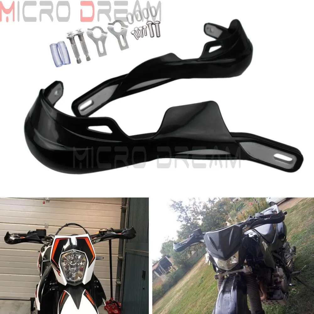 22 мм 7/8 "Защита рук Мотоцикл рукавицы кисть ручной щит для Enduro Бенелли Suzuki Honda