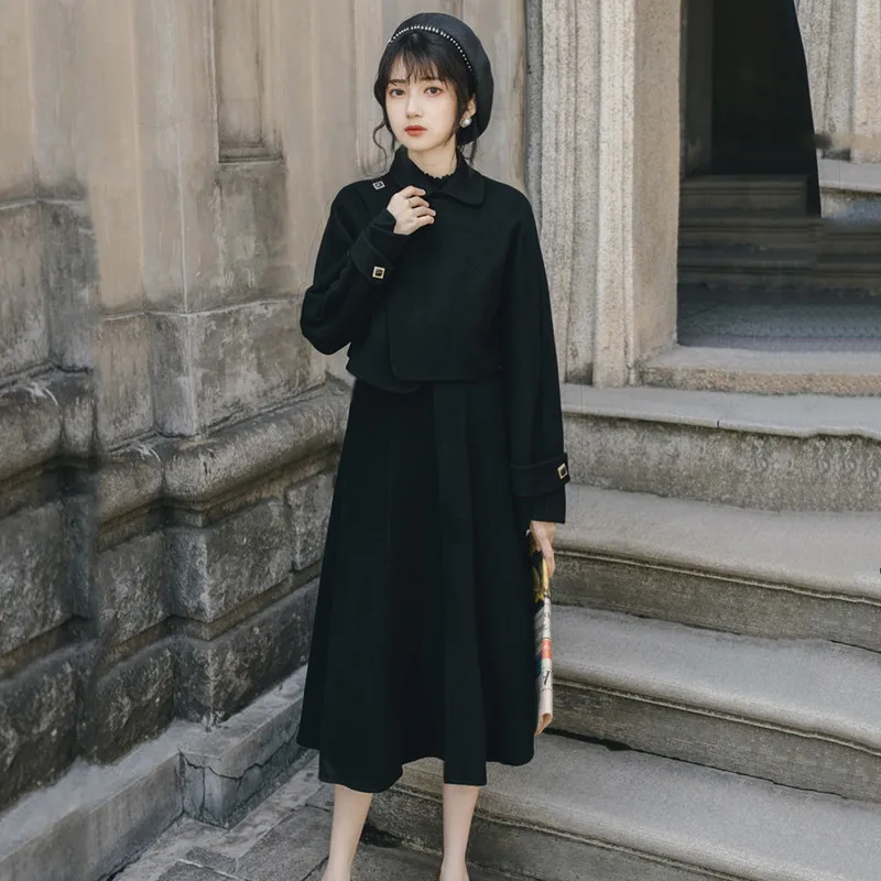 2020 Socialite Small Xiangfeng Suit Female Chinese New Year Red Festive Woolen Coat Vest Skirt Woolen Cloth Two-piece Set
2020 Socialite Small Xiangfeng Suit Female Chinese New Year Red Festive Woolen Coat Vest Skirt Woolen Cloth Two-piece Set