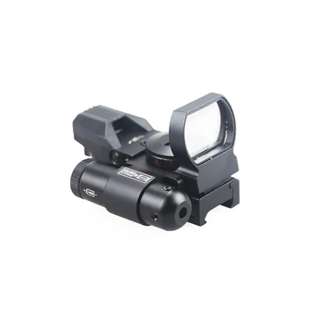 Tactical Red and Green illuminated Red Dot Reflex Sight Scope with red laser for Hunting Rifle Scope
Tactical Red and Green illuminated Red Dot Reflex Sight Scope with red laser for Hunting Rifle Scope