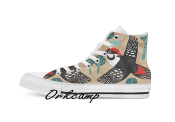 Woodpecker Custom Casual High Top lace-up Canvas shoes sneakers Drop shipping
Woodpecker Custom Casual High Top lace-up Canvas shoes sneakers Drop shipping