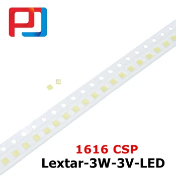 50pcs Original Lextar LED 1616 Light Beads Cool white High Power 3W 3V 190LM For LED LCD TV Backlight Application CSP
50pcs Original Lextar LED 1616 Light Beads Cool white High Power 3W 3V 190LM For LED LCD TV Backlight Application CSP