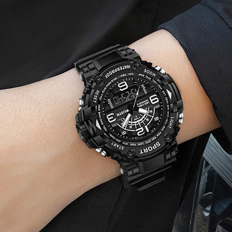 Men's Waterproof Sports Trend Multifunctional Electronic Watches Student Men Watch For Venom Digital Wristwatches automatic male
Men's Waterproof Sports Trend Multifunctional Electronic Watches Student Men Watch For Venom Digital Wristwatches automatic male