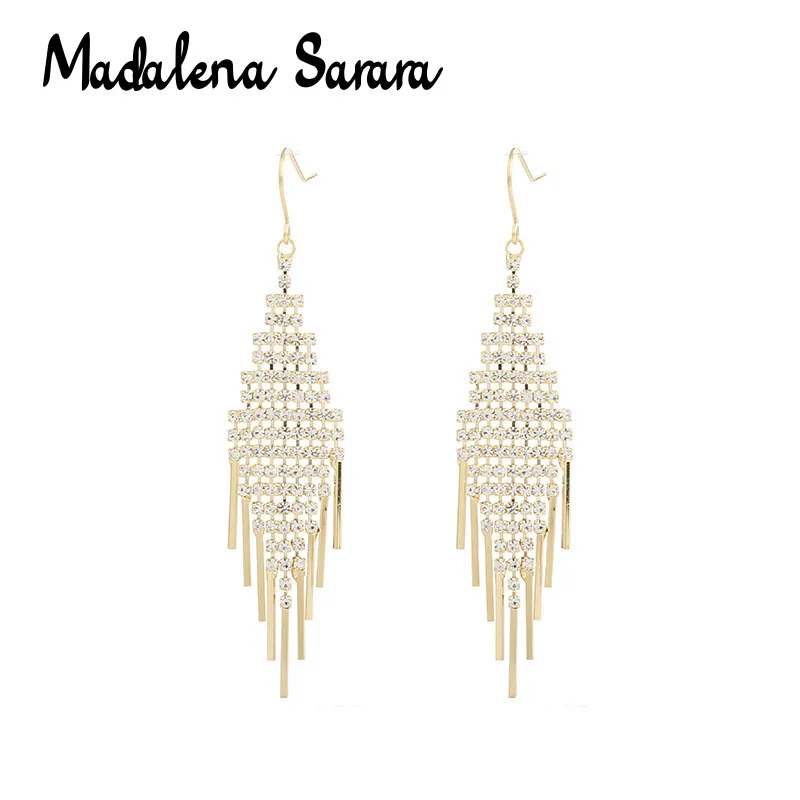 MADALENA SARARA AAAA Zircon Inlay Lady's Earrings Available in two colors of silver gold Geometrical elegance
MADALENA SARARA AAAA Zircon Inlay Lady's Earrings Available in two colors of silver gold Geometrical elegance