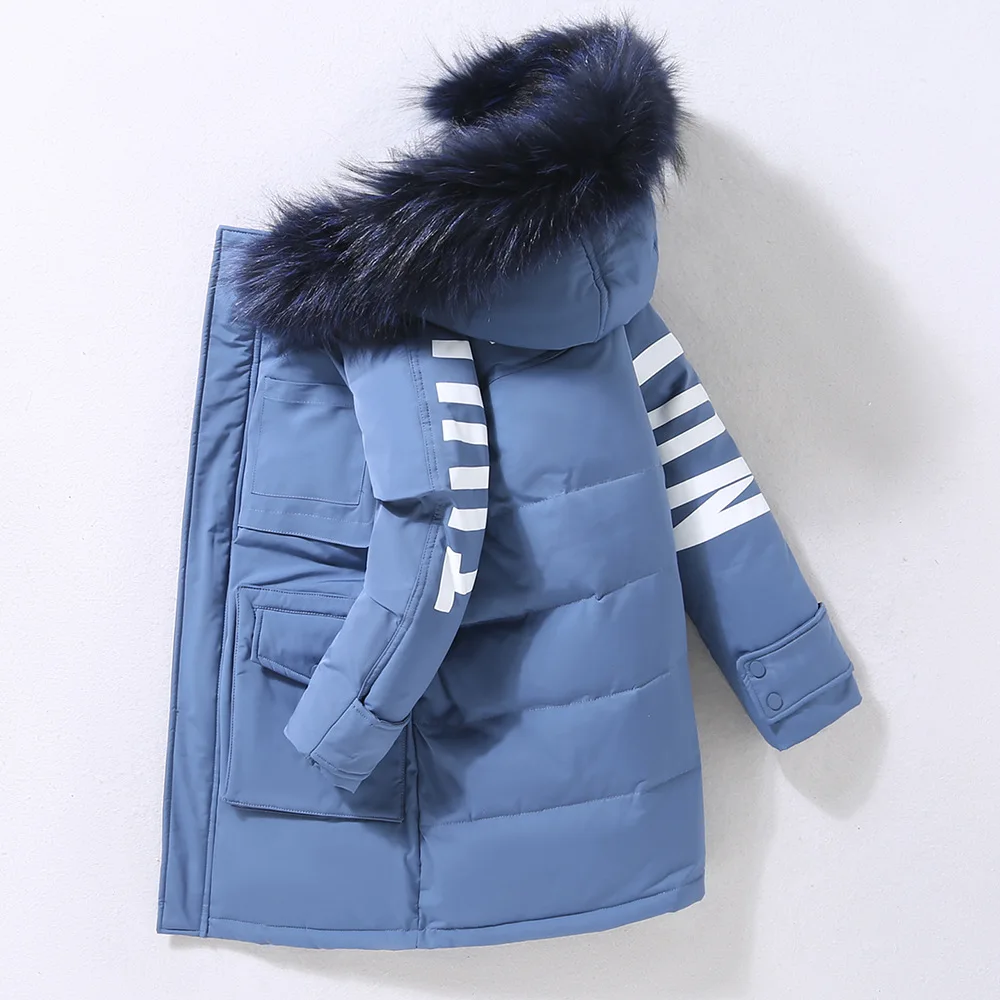 Boys down jacket new children Korean version of the long section thick white duck down children's jacket,Negative 30 degrees
Boys down jacket new children Korean version of the long section thick white duck down children's jacket,Negative 30 degrees