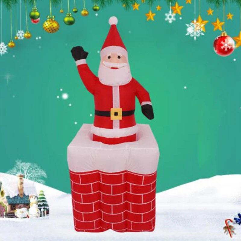 Promotion! 1.6M LED Airblown Inflatable Animated Santa Rises From Chimney Up and Down Outdoor Layout Christmas Decor Figure Kids
Promotion! 1.6M LED Airblown Inflatable Animated Santa Rises From Chimney Up and Down Outdoor Layout Christmas Decor Figure Kids