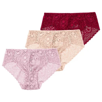 3 Pcs/lot Sexy Lace Underwear Women Period Panties Pack Sexy Female Underpanties Women's Briefs Transparent Underpants Low-Rise
3 Pcs/lot Sexy Lace Underwear Women Period Panties Pack Sexy Female Underpanties Women's Briefs Transparent Underpants Low-Rise