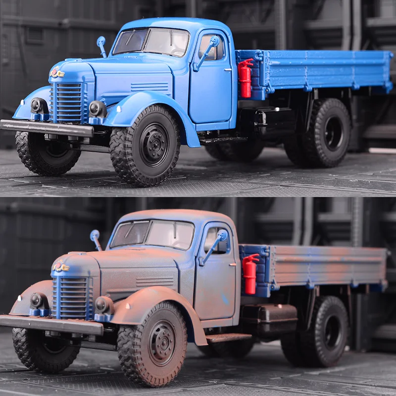 1:32 Simulation of China's old Dongfeng CA10 truck alloy car model transport vehicle alloy collection toy accessories
1:32 Simulation of China's old Dongfeng CA10 truck alloy car model transport vehicle alloy collection toy accessories