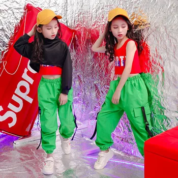 2020 new Girl Hip Hop Korean Dance Jazz Black Navel Short Fund Trousers Green Fluorescence Tide Brand Loose Clothing
2020 new Girl Hip Hop Korean Dance Jazz Black Navel Short Fund Trousers Green Fluorescence Tide Brand Loose Clothing