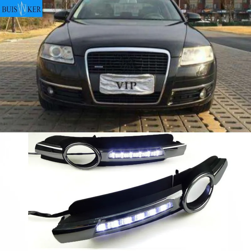 Для Audi A6 C6 2005 2006 2007 2008 без ошибки дневные ходовые огни светильник светодиодный DRL Противотуманные фары дальнего света
Для Audi A6 C6 2005 2006 2007 2008 без ошибки дневные ходовые огни светильник светодиодный DRL Противотуманные фары дальнего света