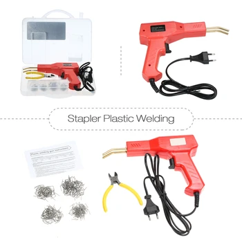 50W 220V Hot Stapler Car Bumper Plastic Welding Torch Fairing Auto Body Tool Welder Machine Auto Tools EU Plug Auto Tools 
50W 220V Hot Stapler Car Bumper Plastic Welding Torch Fairing Auto Body Tool Welder Machine Auto Tools EU Plug Auto Tools