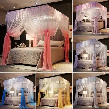 Adult Children Elegant Mosquito Net Canopy Lace Princess Style Mosquito Net Bed Curtain Netting Mosquito Net For Baby Sleeping
Adult Children Elegant Mosquito Net Canopy Lace Princess Style Mosquito Net Bed Curtain Netting Mosquito Net For Baby Sleeping