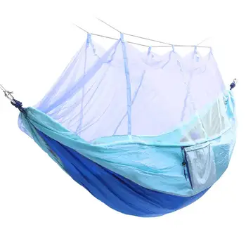 Portable Light Weight Camping Hammock Mosquito Net Hammock Tent With Adjustable 2 Straps 2 Carabiners for Adult Outdoor Travel
Portable Light Weight Camping Hammock Mosquito Net Hammock Tent With Adjustable 2 Straps 2 Carabiners for Adult Outdoor Travel