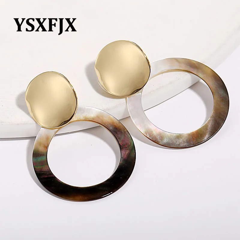 Fashion Big Round Geometric Women Long Earrings Gold Color Brown Tortoiseshell Acetic Earrings Circular Temperament Jewelry
Fashion Big Round Geometric Women Long Earrings Gold Color Brown Tortoiseshell Acetic Earrings Circular Temperament Jewelry