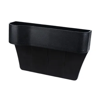 Universal Car Storage Box Car Seat Gap Case Pocket Auto Seat Side Slit For Wallet Phone Coins Cigarette Keys Cards Passenger Sid