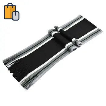 New New Classic Fringed Striped Tassel Long Scarf Men Winter Warm Wool Knitted Scarf Patchwork 
New New Classic Fringed Striped Tassel Long Scarf Men Winter Warm Wool Knitted Scarf Patchwork