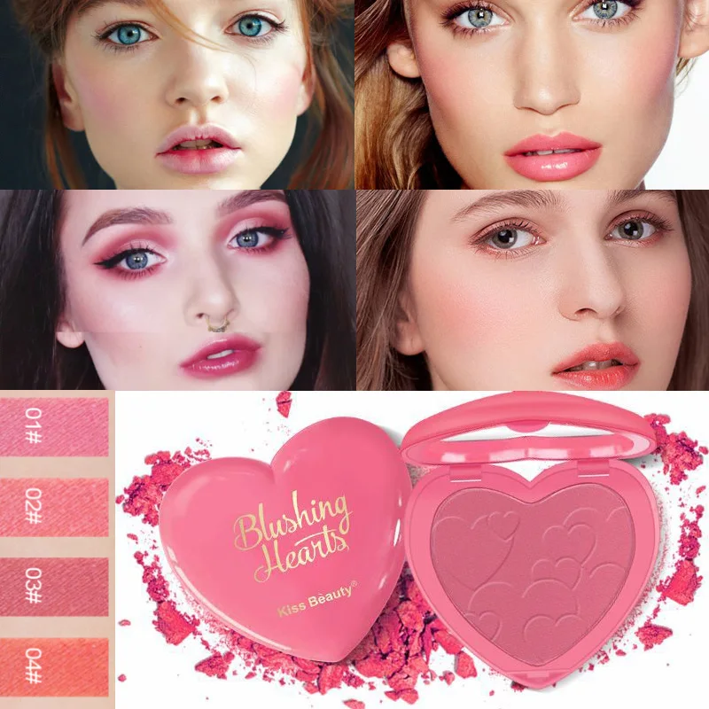 Blush Peach Makeup Bronze Face Rouge Powder Faces Cheek Blusher Palette Professional Bronzer Baked Heart Highlighter Womens
Blush Peach Makeup Bronze Face Rouge Powder Faces Cheek Blusher Palette Professional Bronzer Baked Heart Highlighter Womens