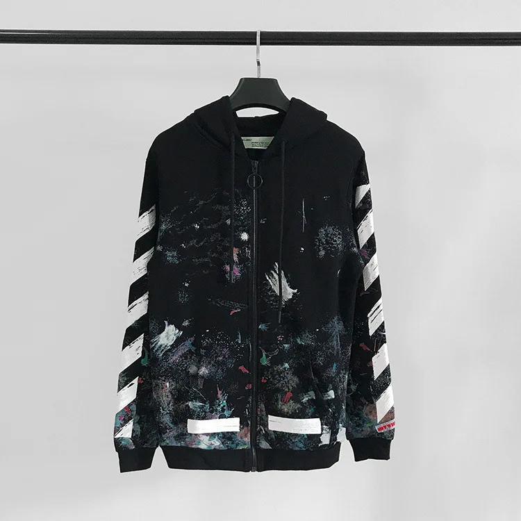 2019 Europe And America Popular Brand Star Fireworks Arrowhead Cardigan Zipper Hoodie Men And Women Coat 
2019 Europe And America Popular Brand Star Fireworks Arrowhead Cardigan Zipper Hoodie Men And Women Coat