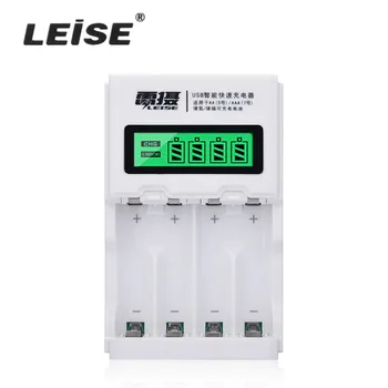 LEISE 903 4 Slots Screen Display Fast Charging Battery Charger Intelligent Charging Suitable For AA AAA Rechargeable Battery
LEISE 903 4 Slots Screen Display Fast Charging Battery Charger Intelligent Charging Suitable For AA AAA Rechargeable Battery