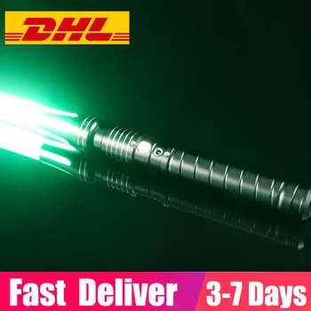 RGB Lightsaber Heavy Dueling with Various Colors Sound Blaster Volume and Metal Handle Children Cosplay Toys-OT004 
RGB Lightsaber Heavy Dueling with Various Colors Sound Blaster Volume and Metal Handle Children Cosplay Toys-OT004