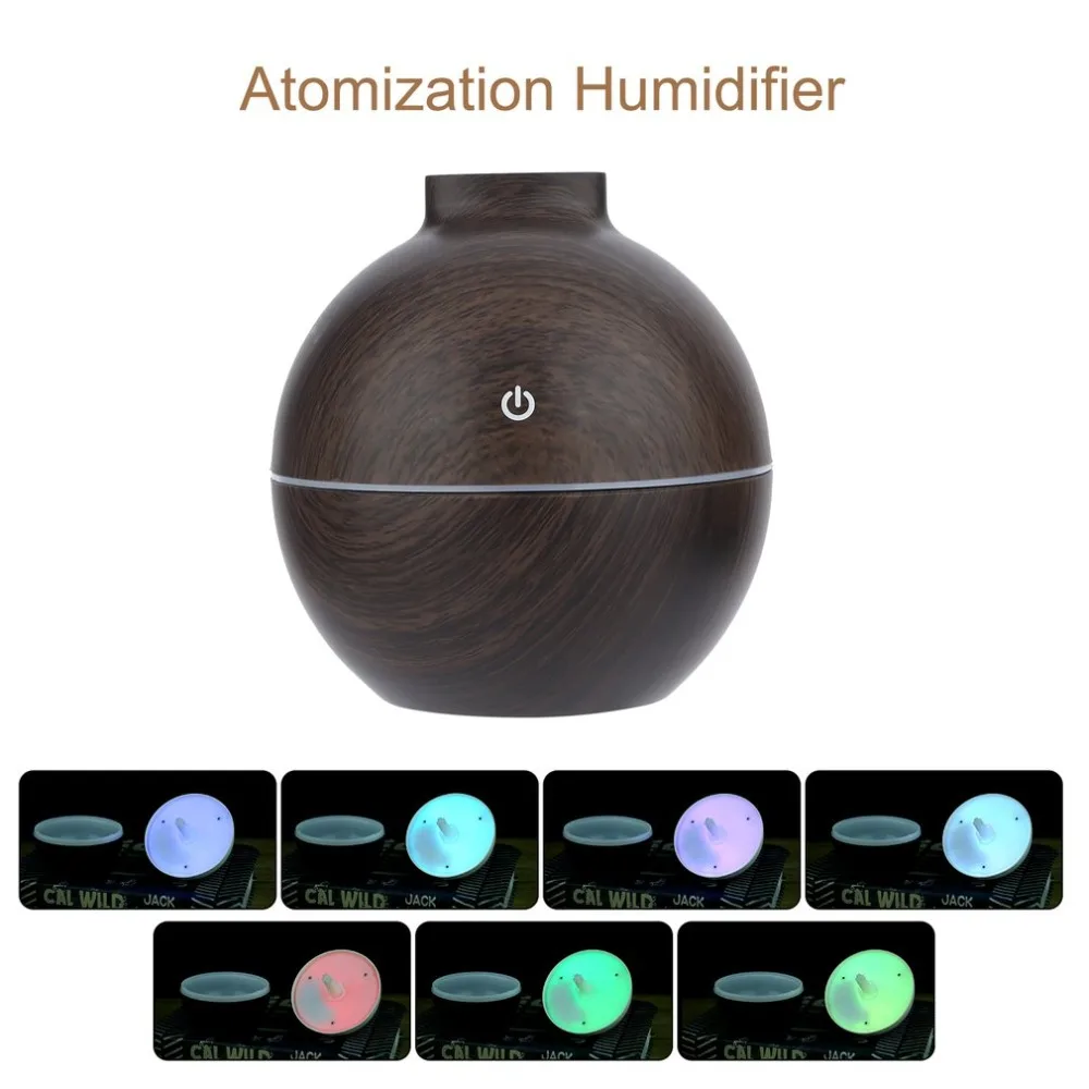 130ml USB Mini Atomization Humidifier 130ML Aroma Essential Oil Diffuser 7 Color Change Air Purifier Mist Maker for Home Office
130ml USB Mini Atomization Humidifier 130ML Aroma Essential Oil Diffuser 7 Color Change Air Purifier Mist Maker for Home Office