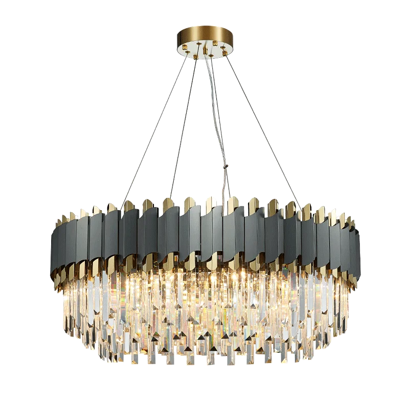 Modern Simple European Living Room Chandelier Luxury Villa Home Lamps Creative Personalized Restaurant LED Crystal Chandelier
Modern Simple European Living Room Chandelier Luxury Villa Home Lamps Creative Personalized Restaurant LED Crystal Chandelier
