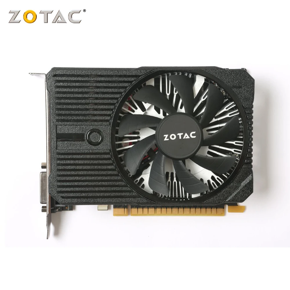 Графическая карта ZOTAC gtx 1050 mini 4 ГБ GDDR5 128 битная HDMI Игровая ПК 1050ti б/у