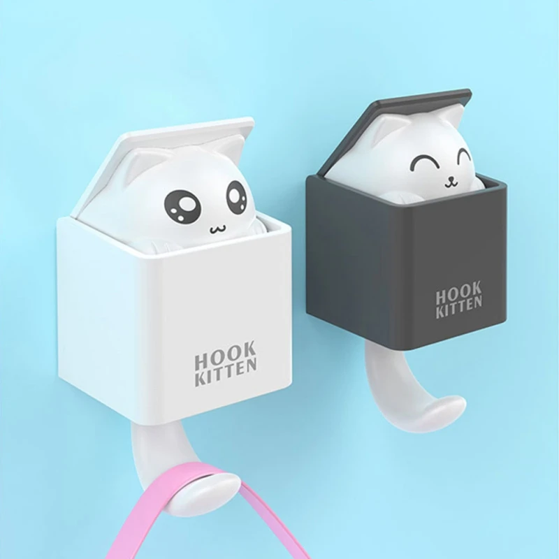 Gravity Induction Clothing Storage Hook Cute Cat Clothing Storage Hook ABS Key Storage Hook Household Storage Hook For Wall
Gravity Induction Clothing Storage Hook Cute Cat Clothing Storage Hook ABS Key Storage Hook Household Storage Hook For Wall