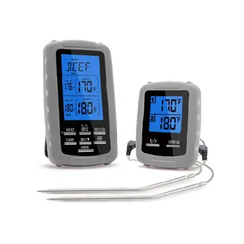 Wireless Dual Channel Digital Meat Thermometer Household Food Thermometer for BBQ Cooking Baking
Wireless Dual Channel Digital Meat Thermometer Household Food Thermometer for BBQ Cooking Baking